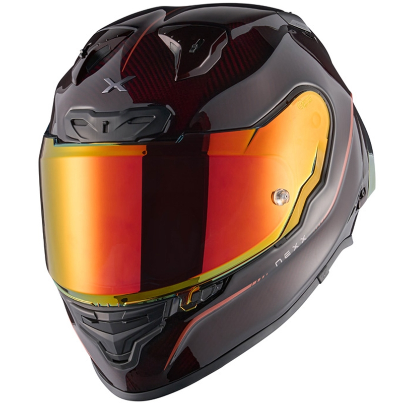Integrálna helma na motorku Nexx X.R3R Hagibis Carbon červená