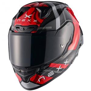 Integrálna prilba na motorku Nexx X.R3R Swirl červená