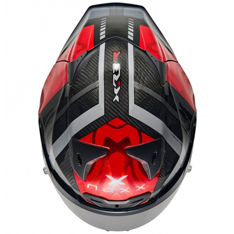 Integrálna prilba na motorku Nexx X.R3R Swirl červená