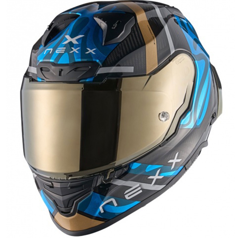 Integrálna prilba na motorku Nexx X.R3R Swirl tyrkysová