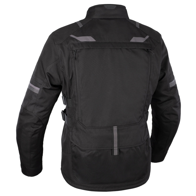 Bunda na motorku Oxford Advanced Rockland Dry2Dry čierna