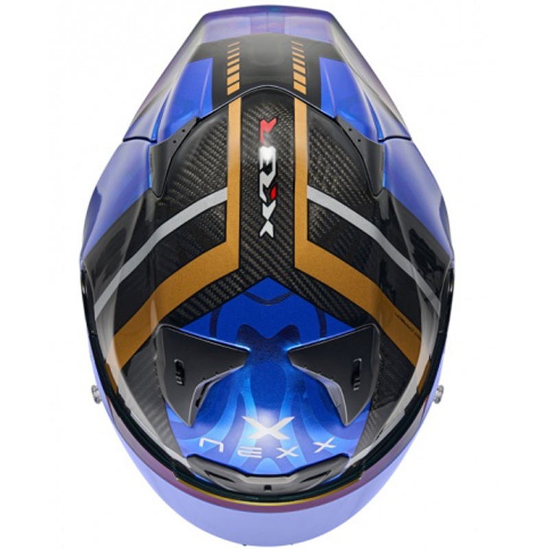 Integrálna prilba na motorku Nexx X.R3R Swirl tmavo modrá