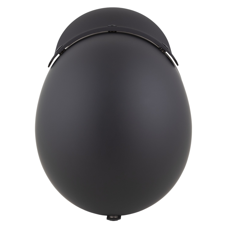 Otvorená helma na motorku Cassida Oxygen 2.0 Solid matná čierno-tmavo šedá