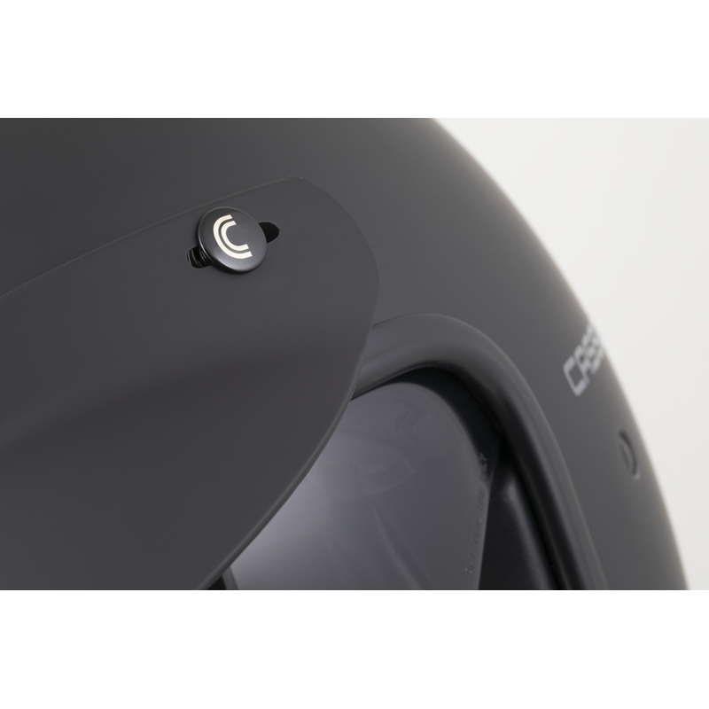 Otvorená helma na motorku Cassida Oxygen 2.0 Solid matná čierno-tmavo šedá