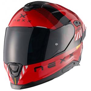 Integrálna prilba na motorku NEXX Y.100R Fade červeno-čierna
