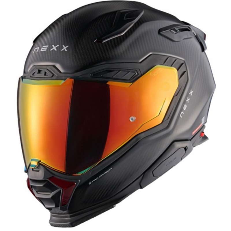 Integrálna prilba na motorku Nexx X.WST3 Zero PRO Carbon matná červená