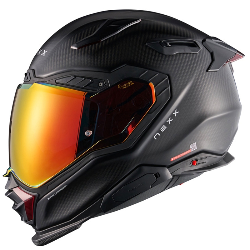 Integrálna prilba na motorku Nexx X.WST3 Zero PRO Carbon matná červená