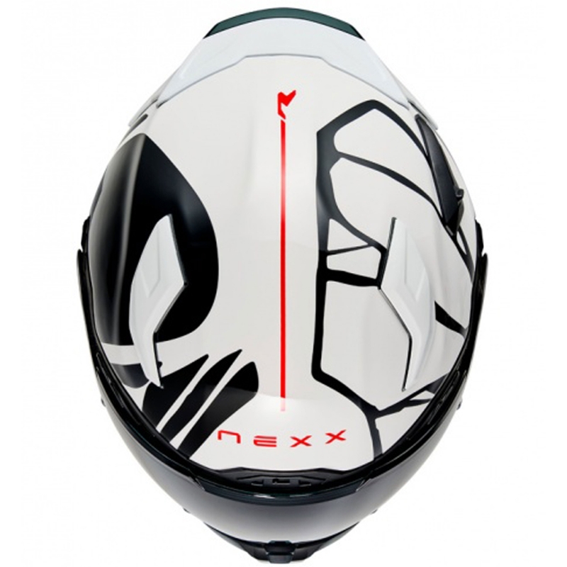 Integrálna prilba na motorku Nexx X.WST3 B-Side bielo-čierna
