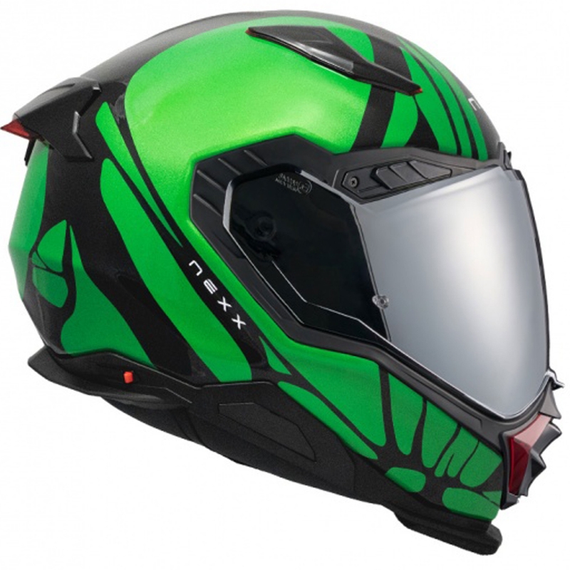 Integrálna prilba na motorku Nexx X.WST3 B-Side čierno-zelená