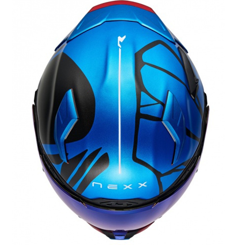 Integrálna prilba na motorku Nexx X.WST3 B-Side modro-čierna