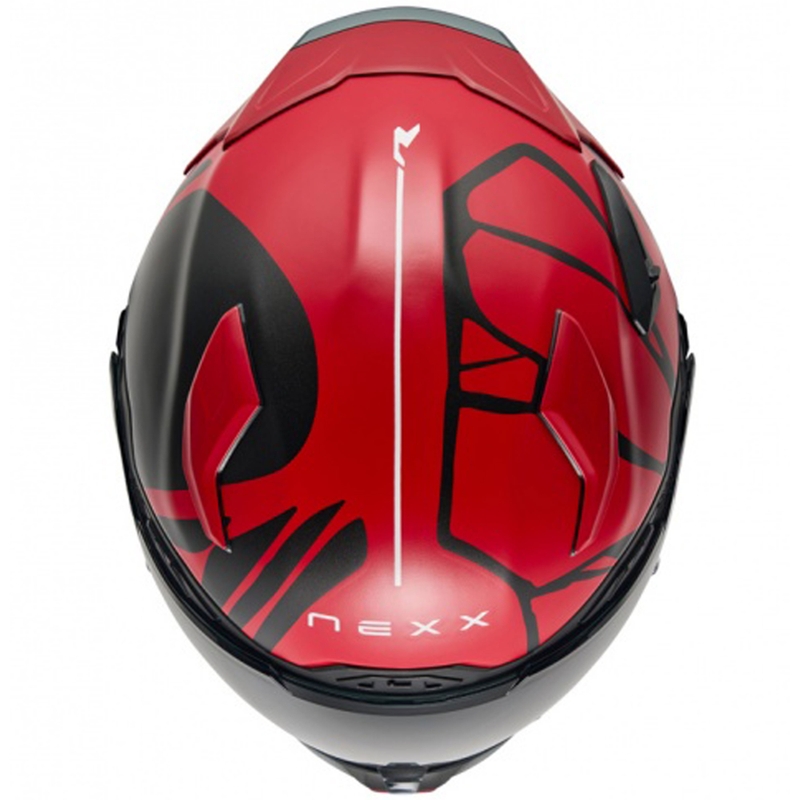 Integrálna prilba na motorku Nexx X.WST3 B-Side červeno-čierna