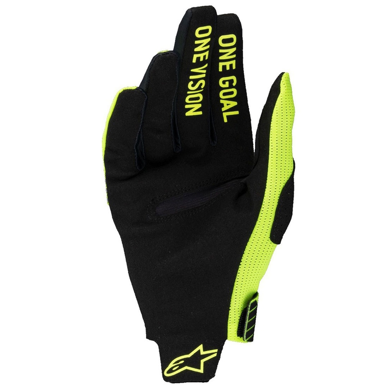 Motokrosové rukavice Alpinestars Radar Pro fluorescenčno žlté