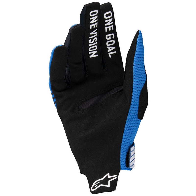 Motokrosové rukavice Alpinestars Radar Pro modré