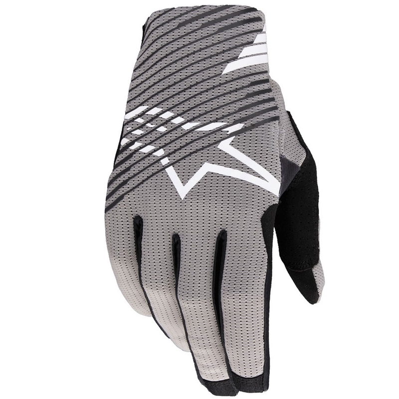 Motokrosové rukavice Alpinestars Radar Pro čierno-šedé