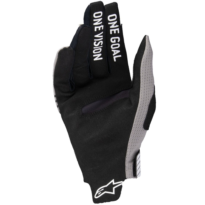 Motokrosové rukavice Alpinestars Radar Pro čierno-šedé