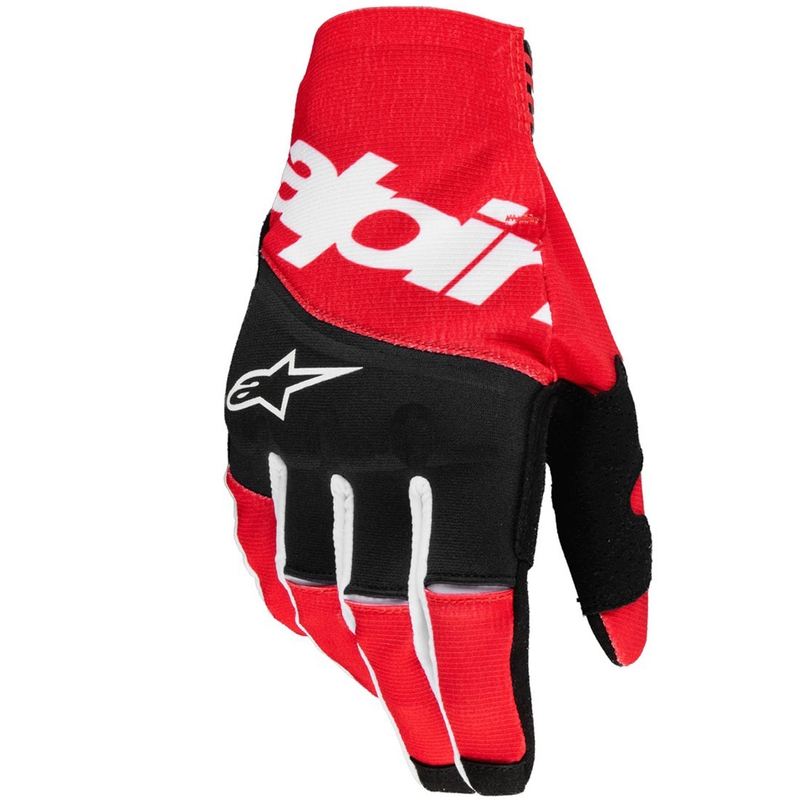 Motokrosové rukavice Alpinestars Techstar čierno-červené