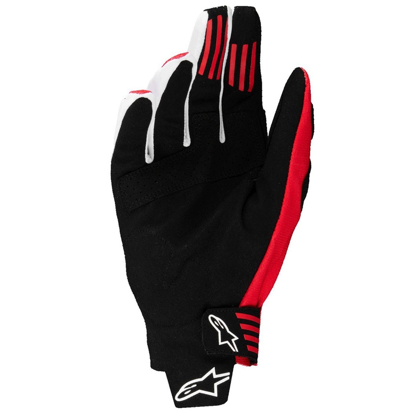 Motokrosové rukavice Alpinestars Techstar čierno-červené