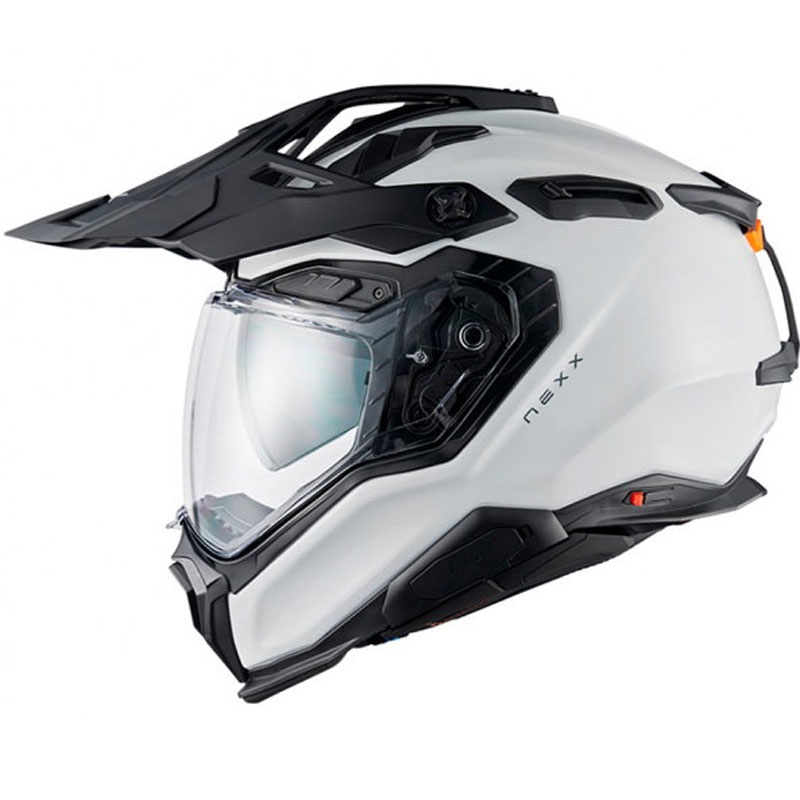 Enduro helma Nexx X.WED3 Plain perleťovo biela výpredaj