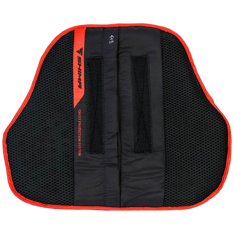 Chránič hrudníka Shima chest protector čierno-červený