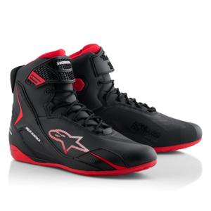 Topánky na motorku Alpinestars Faster-4 kolekcia HONDA čierno-červené