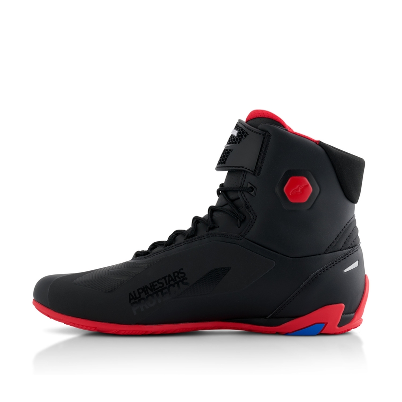 Motocyklová obuv Alpinestars Faster-4 kolekcia HONDA čierno-červená