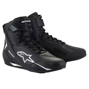 Topánky na motorku Alpinestars Faster-4 čierno-biele