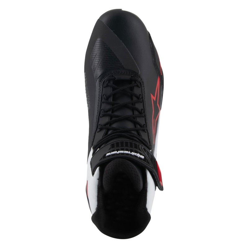 Topánky na motorku Alpinestars Faster-4 čierno-bielo-červené