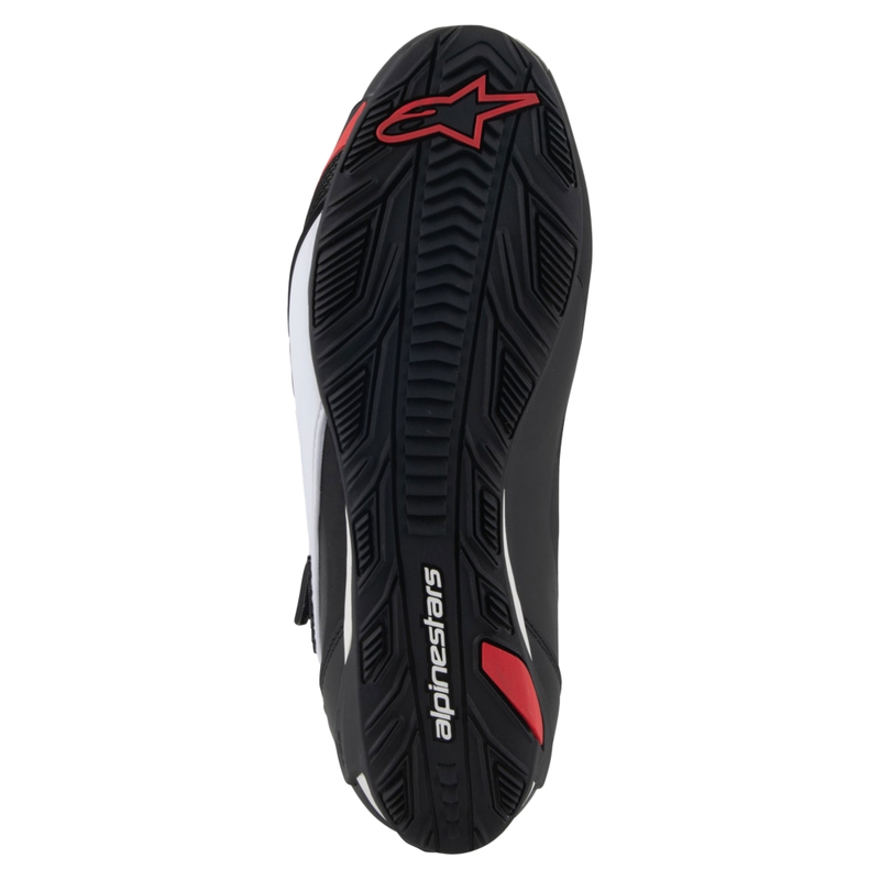 Topánky na motorku Alpinestars Faster-4 čierno-bielo-červené
