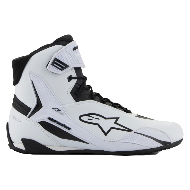 Dámske topánky na motorku Alpinestars Stella Faster-4 bielo-čierne