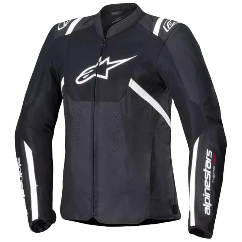 Dámska bunda na motorku Alpinestars Stella T-SPS Air V2 čierno-biela