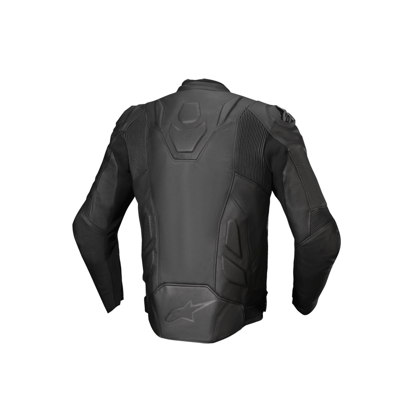 Kožená bunda na motorku Alpinestars Dusk čierna