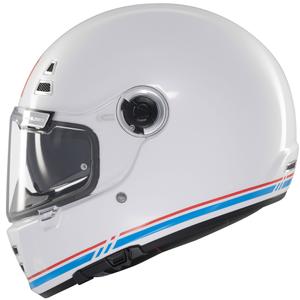 Integrálna helma na motorku MT Jarama SV lesklá biela