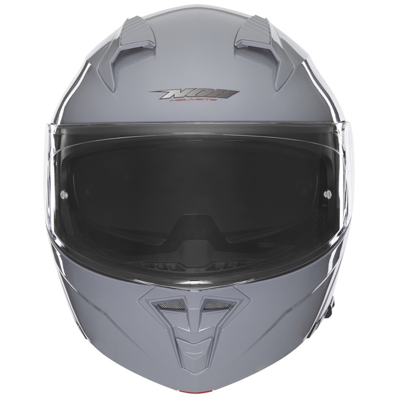 Odklápacia prilba na motocykel NOX N968 sivá