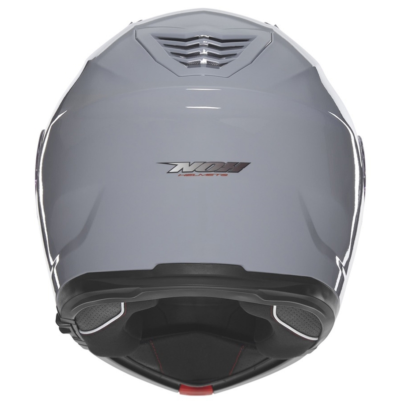 Odklápacia prilba na motocykel NOX N968 sivá