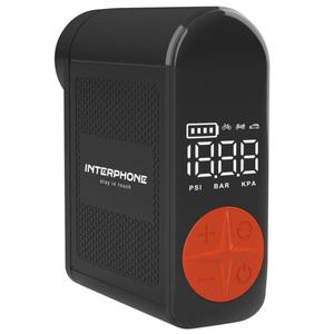 Mini AKU kompresor Interphone čierny
