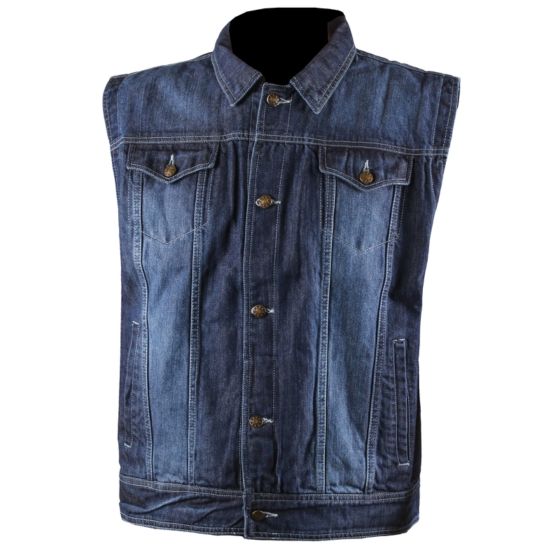 Riflová vesta Denim vypredaj výpredaj