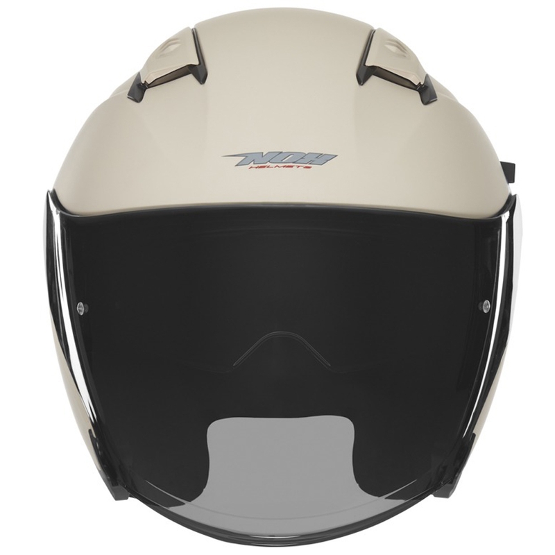 Otvorená prilba na motocykel NOX N130 matná piesková