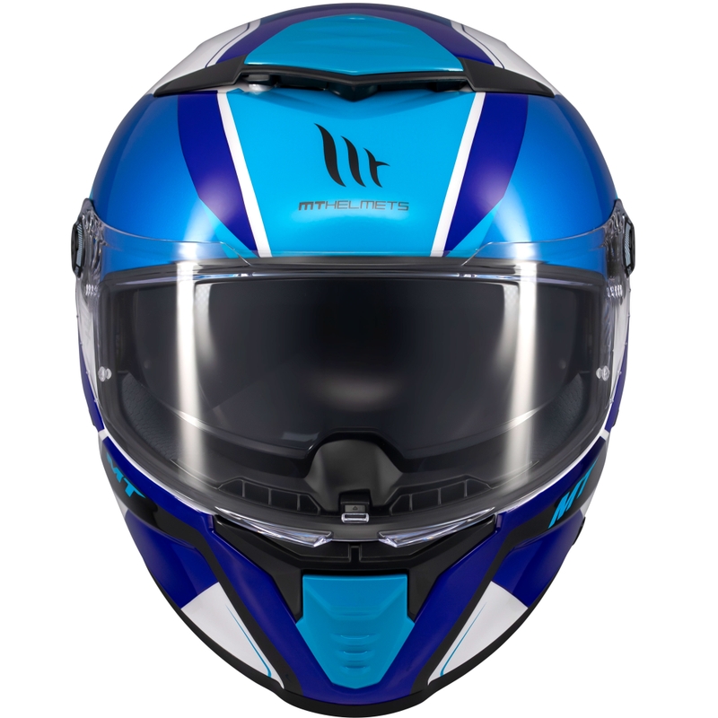 Integrálna prilba na motorku MT Thunder 4 SV Freeway modro-šedo-čierna