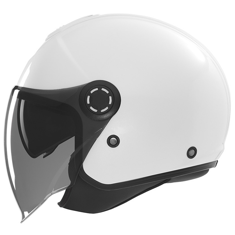 Otvorená prilba na motocykel NOX N182 biela