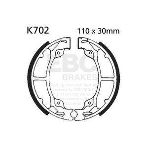 Brzdové čeľuste -sada EBC K702 vrátane  pružín