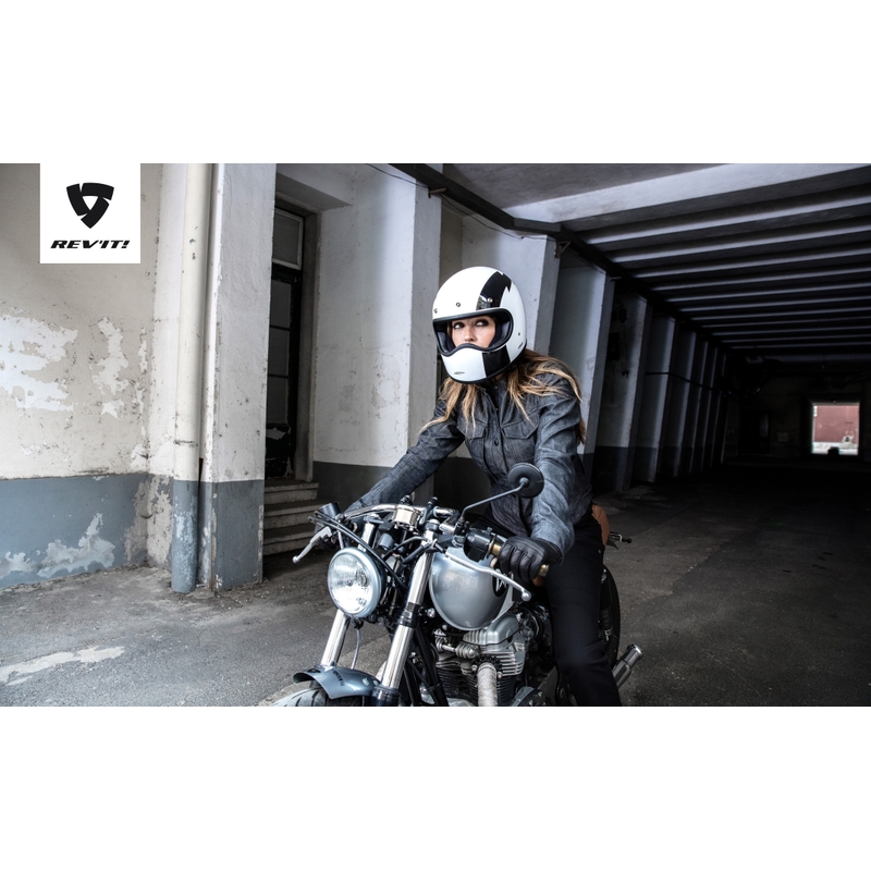 Dámska košeľa na motocykel Revit Logan čierna výpredaj