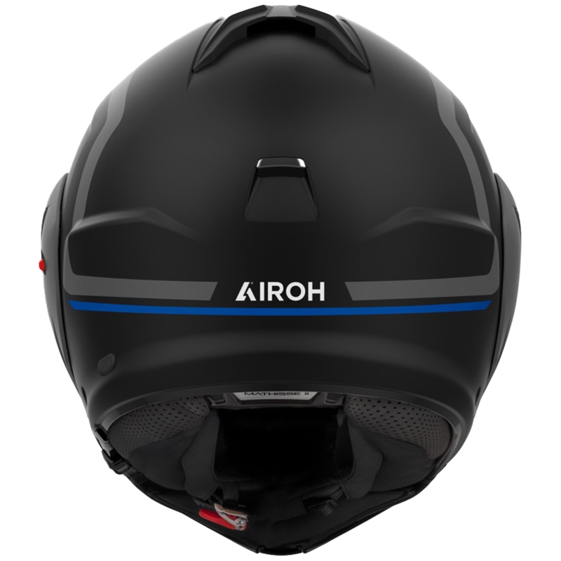 Preklápacia helma na motorku Airoh Mathisse 2 Genius matná modrá