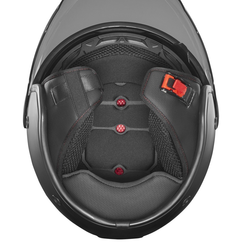 Otvorená prilba na motocykel NOX N182 matná čierna