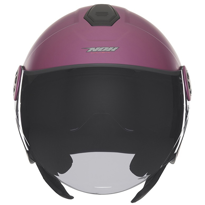 Otvorená prilba na motocykel NOX N182 matná ružová