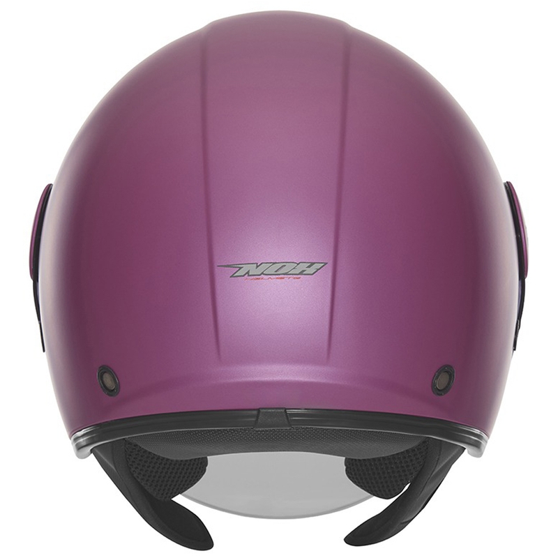 Otvorená prilba na motocykel NOX N182 matná ružová