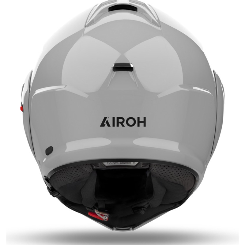Preklápacia helma na motorku Airoh Mathisse 2 Color cementovo šedá