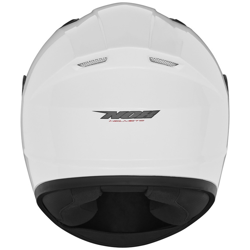 Detská integrálna helma na motorku NOX N731 biela