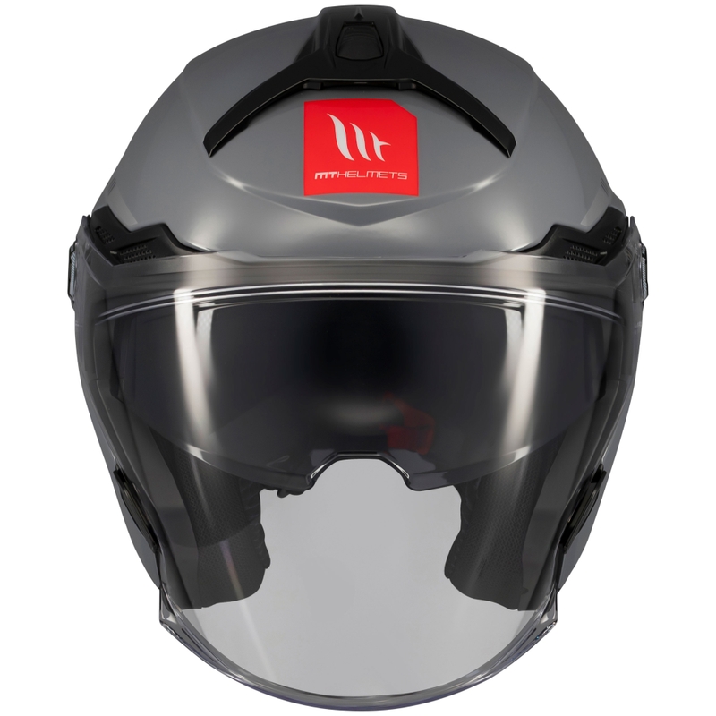 Otvorená prilba MT Cosmo SV lesklá šedá