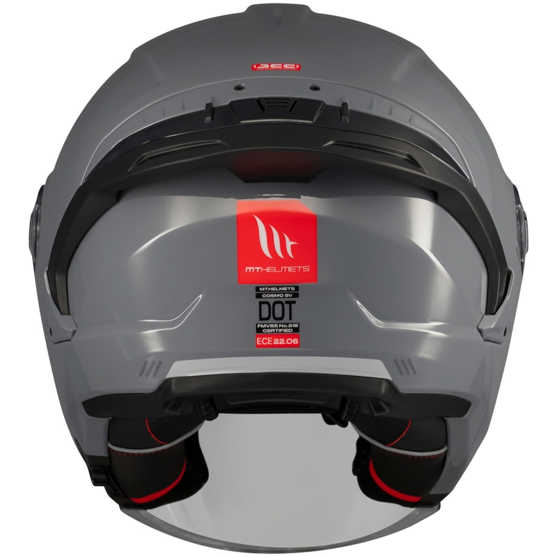 Otvorená prilba MT Cosmo SV lesklá šedá