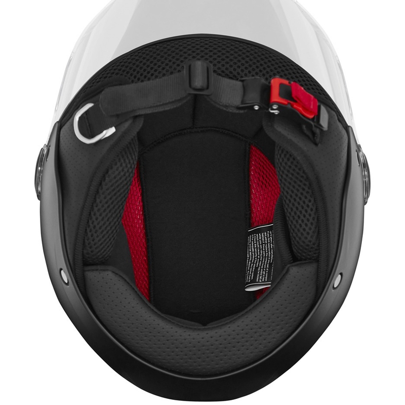 Detská otvorená prilba na motocykel NOX N710 matná čierna